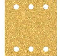 Bosch 10x Papel de lija EXPERT C470 con 6 agujeros para lijadoras orbitales | para Pintura sobre madera, Madera dura, Ø 115x107 mm, Grano 40, Professional Accesorios Lijadora orbital