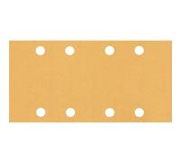 Bosch Professional Lijas Expert C470 – 93x186 mm, Grano 120, 8 agujeros – 10 uds para madera dura