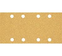 Bosch 10x Papel de lija EXPERT C470 con 8 agujeros para lijadoras orbitales | para Pintura sobre madera, Madera dura, Ø 93x186 mm, Grano 40, Professional Accesorios Lijadora orbital