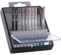 Bosch Juego de 10 hojas de sierra de calar Pro Wood and Metal – 100 mm para acero y madera dura