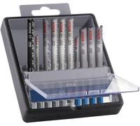 Bosch 10x Set de hojas de sierra de calar PRO Wood and Metal, 10 unidades | para Láminas de acero, Madera dura, Longitud 100 mm, Professional Accesorios Sierra de calar