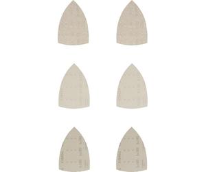 Bosch 10x Set de mallas de lija EXPERT M480 para multilijadoras | para Pintura sobre madera, Madera dura, Ø 100x150 mm, Grano 4x 80, 3x 120, 3x 180, Professional Accesorios Multilijadora