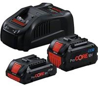 Bosch Professional Set de baterías 18V ProCORE18V – 4.0Ah + 5.5Ah + cargador GAL 1880 CV