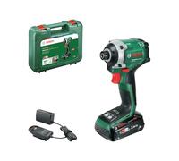 Bosch Atornillador de impacto UniversalImpactDrive 18V-210 210 Nm, batería 2.0Ah, cargador y maletín