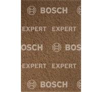 Bosch 1x Almohadilla de vellón EXPERT N880 para lijado manual | para Láminas de acero, Acero inoxidable, Ø 152x229 mm, Corte extra A, Professional Accesorios Lijado manual