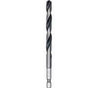 Bosch 1x Broca helicoidal HSS de metal con vástago de inserción hexagonal (para Acero, Metales no ferrosos, Ø 8,00 mm, Professional Accesorios Taladro/atornilladores perforadores)