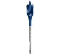 Bosch 1x Brocas fresadoras planas EXPERT Self Cut Speed | para Madera blanda, Aglomerado, Ø 20,00 mm, Professional Accesorios Taladro
