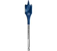 Bosch 1x Brocas fresadoras planas EXPERT Self Cut Speed (para Madera blanda, Aglomerado, Ø 22,00 mm, Professional Accesorios Taladro)