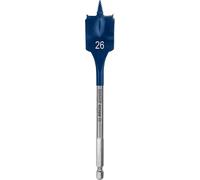 Bosch 1x Brocas fresadoras planas EXPERT Self Cut Speed (para Madera blanda, Aglomerado, Ø 26,00 mm, Professional Accesorios Taladro)