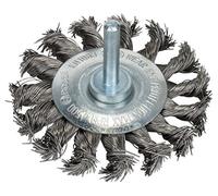Bosch 1x Disco Alambre Trenzado PRO Inox heavy Vástago Cil. | para Acero inoxidable, Metales no ferrosos, Ø 70 mm, Professional Accesorios Taladro