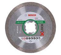 Bosch 1x Disco Corte Ceramic p/Amol. Pequeña X-Lock | para Baldosas de cerámica dura, Mármol, Ø 115 mm, Professional Accesorios Amoladora pequeña