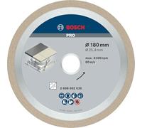 Bosch 1x Disco Corte Diam. PRO Ceramic 25,4mm | para Baldosas, Baldosas de cerámica dura, Ø 180 mm, Professional Accesorios Sierra de sobremesa