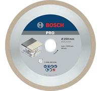 Bosch 1x Disco Corte Diam. PRO Ceramic 25,4mm | para Baldosas, Baldosas de cerámica dura, Ø 200 mm, Professional Accesorios Sierra de sobremesa