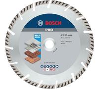 Bosch 1x Disco Corte Diam. PRO MultiMat 22,23mm | para Hormigón, Hormigón armado, Ø 230 mm, Professional Accesorios Amoladora grande