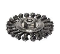 Bosch 1x Disco de alambre PRO Metal heavy, rosca M14 | para Acero, Ø 115 mm, Professional Accesorios Amoladora pequeña