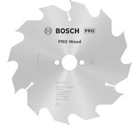 Bosch 1x Hoja de sierra circular con cable PRO Wood para sierras portátiles | para Madera blanda, Madera dura, Ø 160 mm, Professional Accesorios Sierras circulares de mano con cable