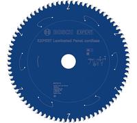 Bosch 1x Hoja de sierra circular EXPERT Laminated Panel cordless (para Tableros recubiertos de plástico, Ø mm, Professional Accesorios Sierra circular de banco sin cable)