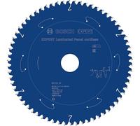 Bosch 1x Hoja de sierra circular EXPERT Laminated Panel cordless (para Tableros recubiertos de plástico, Ø mm, Professional Accesorios Sierra circular de banco sin cable)