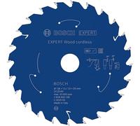 Bosch 1x Hoja de sierra circular EXPERT Wood cordless (para Madera blanda, Madera dura, Ø mm, Professional Accesorios Sierras circulares de mano sin cable)