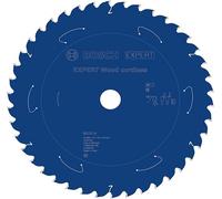 Bosch 1x Hoja de sierra circular EXPERT Wood cordless (para Madera blanda, Madera dura, Ø mm, Professional Accesorios Sierra circular ingletadora sin cable)