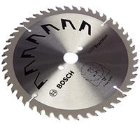 Bosch 1x Hoja de Sierra Circular Precison (para Madera, Ø 190 x 2.5/1.5 x 20/16 mm, 48 Dientes, ATB, con 1x Anillo de Reducción 16 mm, Accesorios Sierras Circulares)