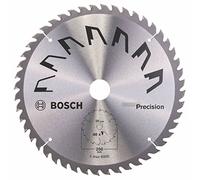 Bosch 1x Hoja de Sierra Circular Precison (para Madera, Ø 250 x 3.2/2.2 x 30 mm, 48 Dientes, ATB, Accesorios Sierras Circulares)