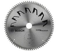 Bosch Hoja de sierra circular Precison para madera Ø250 x 3.2/2.2 x 30 mm, 80 dientes, ATB