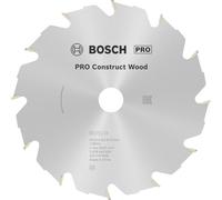 Bosch 1x Hoja de sierra circular PRO Construct Wood para sierras portátiles | con mortero y clavos, Madera con clavos, Ø 160 mm, Professional Accesorios Sierras circulares de mano con cable