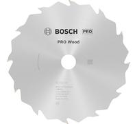Bosch 1x Hoja de sierra circular PRO Wood para sierras circulares portátiles con cable (Madera blanda, Madera dura, Ø mm, Professional Accesorios Sierra circular portátil) 12 Dientes