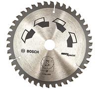 Bosch 1x Hoja de Sierra Circular Special (para Madera, Metales no Ferrosos, Plásticos, Ø 160 x 2.5/1.8 x 20/16 mm, 42 Dientes, FT, con 1x Anillo de Reducción 16 mm, Accesorios Sierras Circulares)