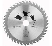 Bosch 1x Hoja de Sierra Circular Standard (para Madera, Ø 140 x 2.2/1.5 x 20/12.75 mm, 40 Dientes, ATB, con 1x Anillo de Reducción 12.75 mm, Accesorios Sierras Circulares)