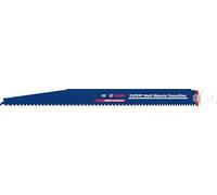 Bosch 1x Hoja EXPERT Multi Material Demolition S1269XHM (para Madera con metal, Madera de construcción con mortero y clavos, Longitud 300 mm, Professional Accesorios Sierra sable)
