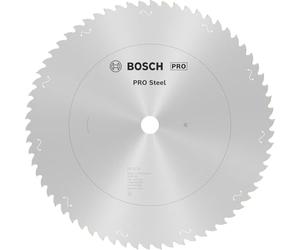 Bosch 1x Hojas de sierra circular PRO Steel para sierras ingletadoras en seco con cable (para Acero, Ø mm, Professional Accesorios Ingletadora en seco)
