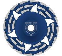 Bosch 1x Muela de desbaste de diamante EXPERT Concrete para amoladoras de hormigón, diámetro interior de 19-22,23 mm (para Hormigón, Ø 180 mm, Professional Accesorios Amoladora de hormigón)