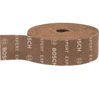 Bosch 1x Rollo de vellón EXPERT N880 para lijado manual | para Láminas de acero, Acero inoxidable, Anchura 100 mm, Longitud 10 mm, Professional Accesorios Lijado manual
