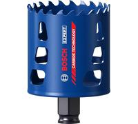 Bosch 1x Sierra de corona EXPERT Multi Material Power Change Plus (para Madera con metal, Ladrillo, Ø 64 mm, Professional Accesorios Taladro)