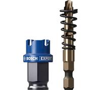 Bosch 1x Sierra de corona EXPERT Sheet Metal PC Plus (para Láminas de acero inoxidable, Láminas de acero, Ø 20 mm, Professional Accesorios Taladro)