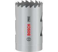 Bosch 1x Sierra de corona PRO Multi Material (para Madera blanda, Cartón-yeso, Ø 33 mm, Professional Accesorios Taladro)