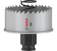Bosch 1x Sierra de corona PRO Sheet Metal Power Change Plus (para Láminas de acero inoxidable, Láminas de acero, Ø 57 mm, Professional Accesorios Taladro)