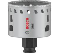 Bosch 1x Sierra de corona PRO Tile Power Change Plus | para Baldosas de cerámica dura, Baldosas de cerámica blanda, Ø 57 mm, Professional Accesorios Taladro
