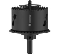 Bosch Sierra de corona con vástago para madera y cartón-yeso con avellanador Ø 68 mm