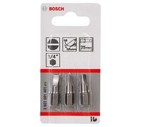 Bosch 2 607 001 461 - Punta de atornillar extra dura - S 0,8x5,5, 25 mm (pack de 3)