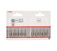 Bosch 2 607 001 509 - Punta de atornillar extra dura - PH 1, 25 mm (pack de 10)