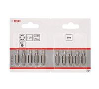Bosch 2 607 001 616 - Punta de atornillar extra dura - T25, 25 mm (pack de 10)