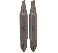 Bosch 2 607 001 738 - Lámina doble de destornillador - S 1,0x5,5; PH2; 45 mm (pack de 1) (Paquete de 2)