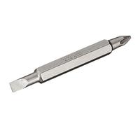 Bosch 2 607 001 746 - Juego de lámina doble, 3 piezas - S 0,6x4,5, S 0,8x5,5, S 1,2x6,5; PH1, PH2, PH3; 60 mm (pack de 3)