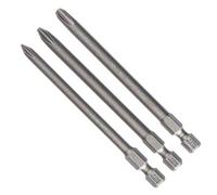 Bosch 2 607 001 757 - Juego de 3 pzas. de puntas de atornillar extraduras - PH1; PH2; PH3; 89 mm (pack de 3)