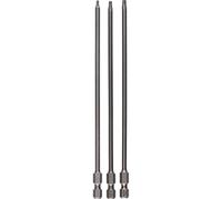 Bosch 2 607 001 763 - Juego de 3 pzas. de puntas de atornillar extraduras - T8; T10; T15; 152 mm (pack de 3)