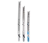 Bosch 2 607 010 515 - Set de 3 hojas de sierra de calar - T 123 X; T 234 X; T 345 XF (pack de 1; 1; 1)