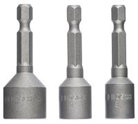 Bosch Llaves de vaso 2 608 551 078 – 8, 10 y 13 mm, 50 mm – Paquete de 3